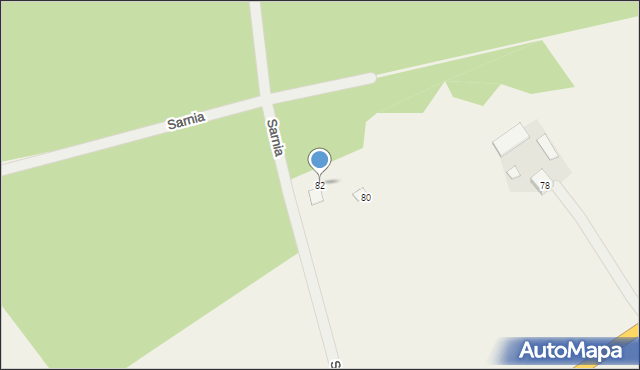 Macharce, Sarnia, 82, mapa Macharce
