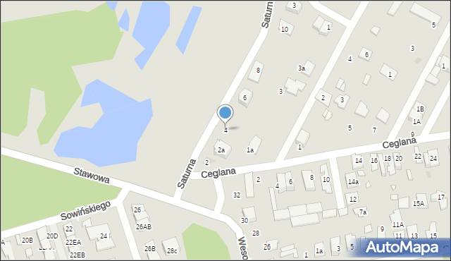 Marki, Saturna, 4, mapa Marki