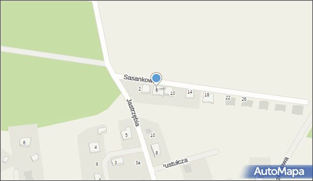 Mrozów, Sasankowa, 6, mapa Mrozów