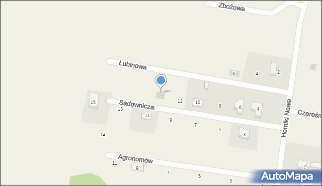 Nowa Karczma, Sadownicza, 14, mapa Nowa Karczma