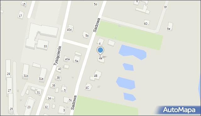Nowe Miasto Lubawskie, Sadowa, 4a, mapa Nowe Miasto Lubawskie