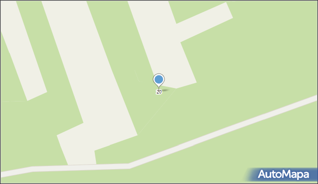 Oliszki, Sąsiedzka, 20, mapa Oliszki