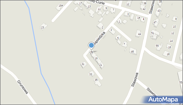 Opole, Sąsiedzka, 15, mapa Opola