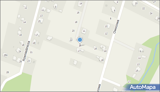 Pierściec, Sarnia, 15, mapa Pierściec