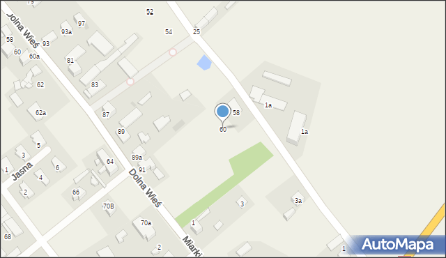 Pilchowice, Sadowa, 60, mapa Pilchowice