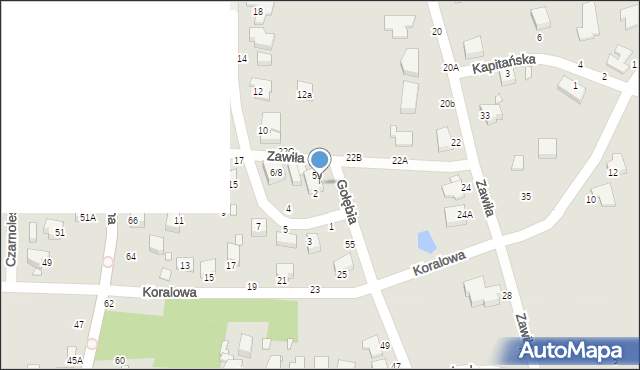 Piotrków Trybunalski, Sasanek, 57, mapa Piotrków Trybunalski