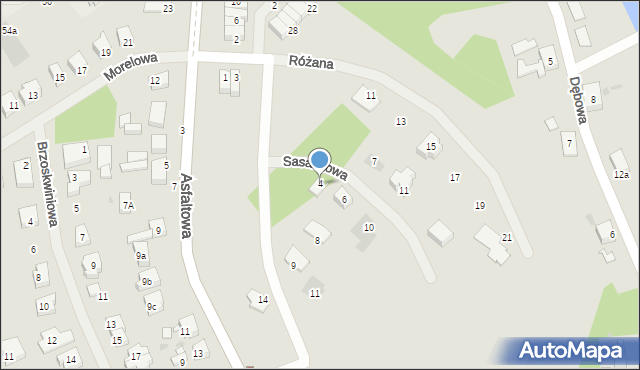 Police, Sasankowa, 4, mapa Police