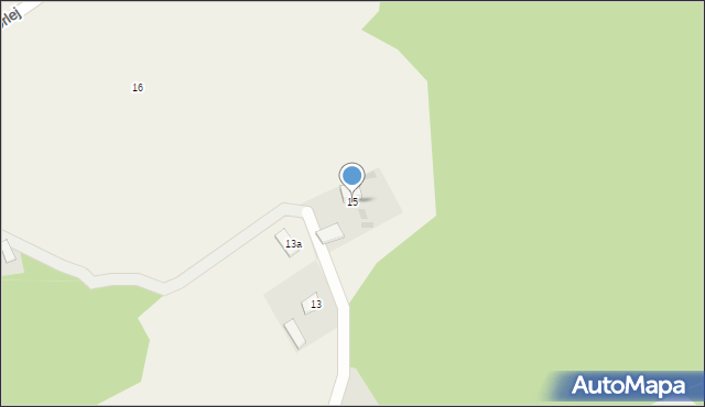 Poręba Żegoty, Sarni Stok, 15, mapa Poręba Żegoty