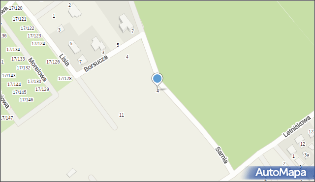 Prądocin, Sarnia, 4, mapa Prądocin