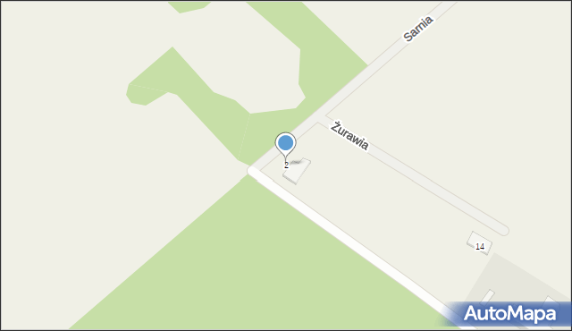 Racot, Sarnia, 2, mapa Racot