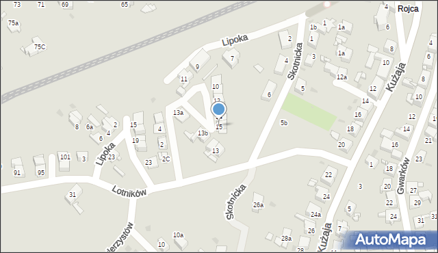 Radzionków, Saperów, 15, mapa Radzionków