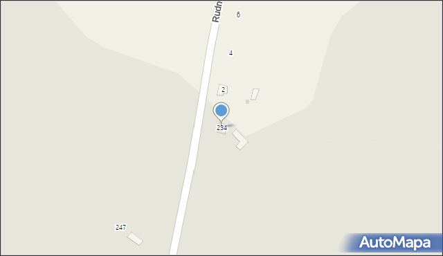 Rudnik nad Sanem, Sandomierska, 234, mapa Rudnik nad Sanem