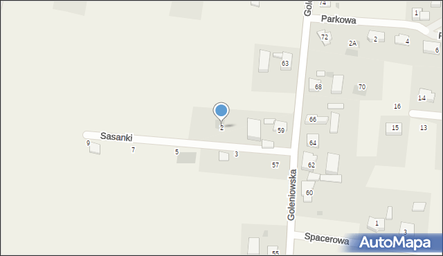 Rurzyca, Sasanki, 2, mapa Rurzyca