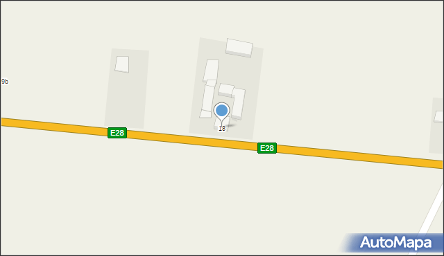 Sąborze, Sąborze, 18, mapa Sąborze