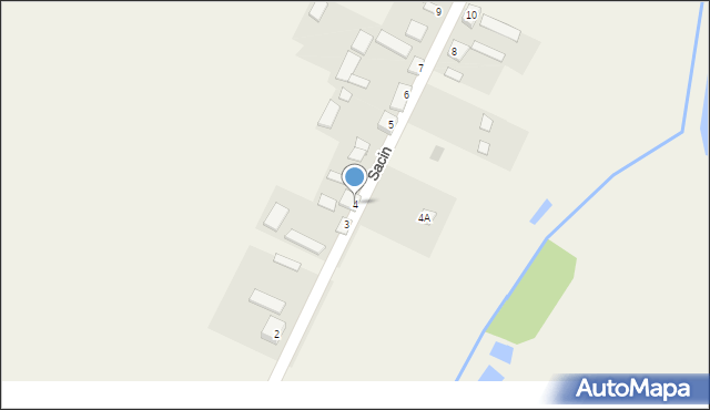 Sacin, Sacin, 4, mapa Sacin