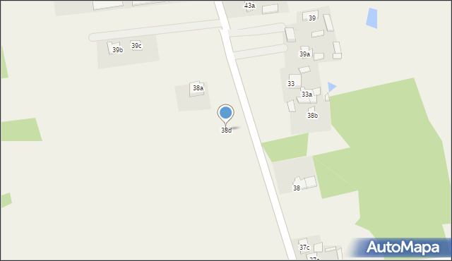 Saczyn, Saczyn, 38d, mapa Saczyn