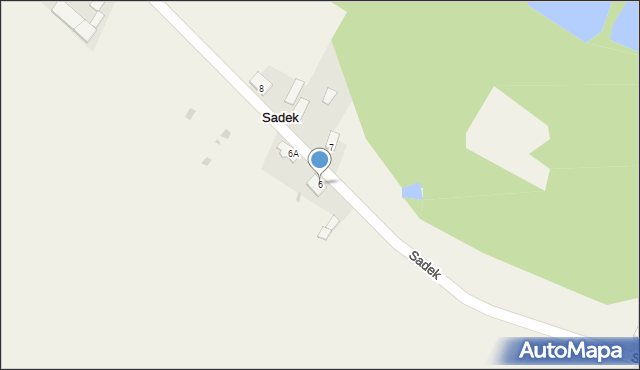 Sadek, Sadek, 6, mapa Sadek