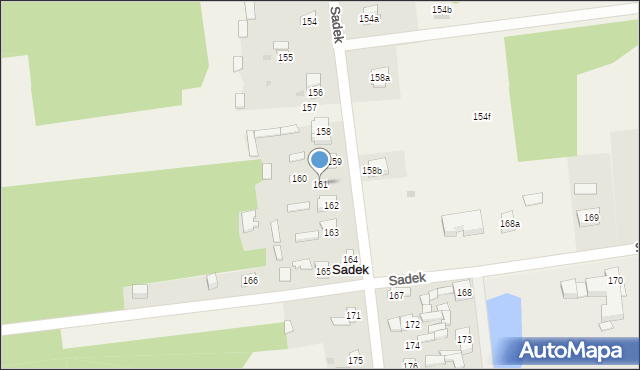 Sadek, Sadek, 161, mapa Sadek