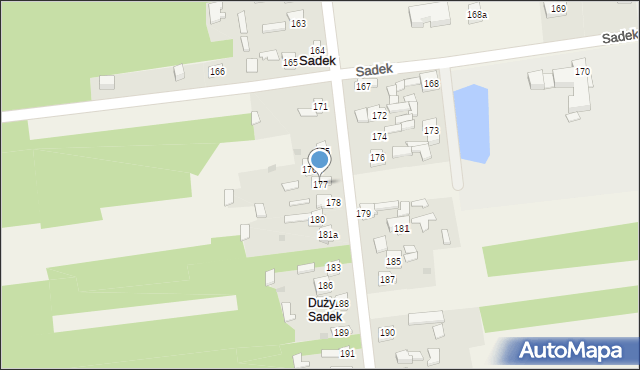 Sadek, Sadek, 177, mapa Sadek