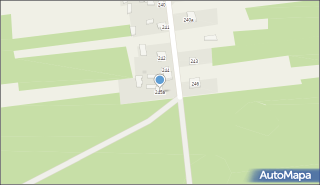 Sadek, Sadek, 245a, mapa Sadek