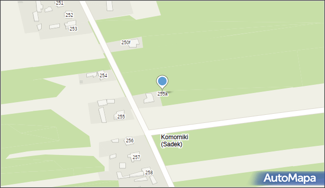 Sadek, Sadek, 255a, mapa Sadek