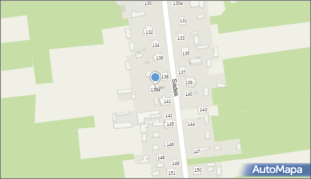 Sadek, Sadek, 138a, mapa Sadek