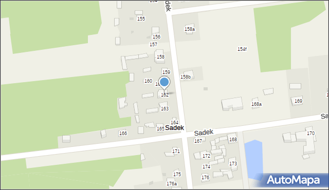 Sadek, Sadek, 162, mapa Sadek