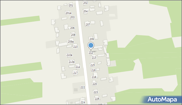 Sadek, Sadek, 212, mapa Sadek