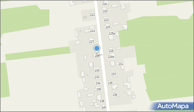 Sadek, Sadek, 226, mapa Sadek