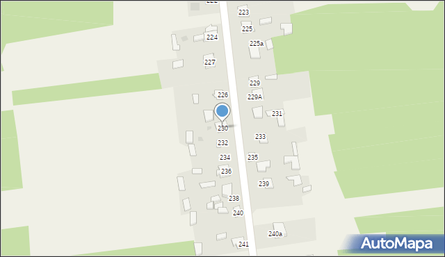 Sadek, Sadek, 230, mapa Sadek