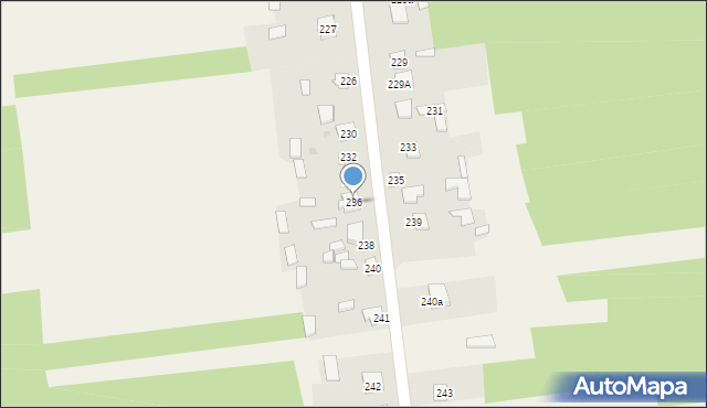 Sadek, Sadek, 236, mapa Sadek