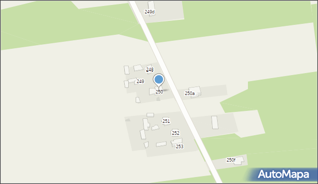 Sadek, Sadek, 250, mapa Sadek