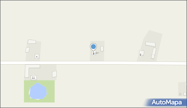 Sadków Szlachecki, Sadków Szlachecki, 8, mapa Sadków Szlachecki