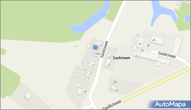 Sadkówek, Sadkówek, 9, mapa Sadkówek