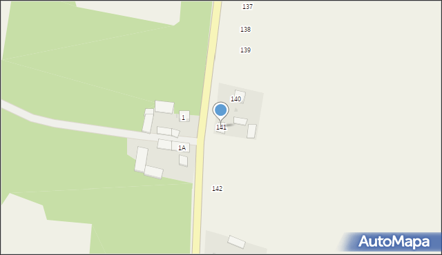 Sadkowice, Sadkowice, 141, mapa Sadkowice