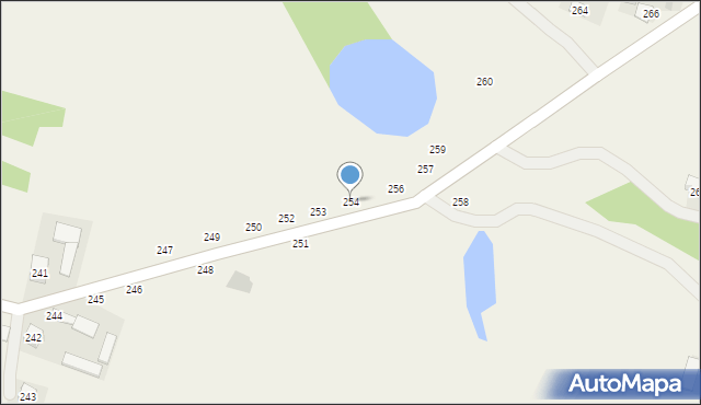 Sadkowice, Sadkowice, 254, mapa Sadkowice