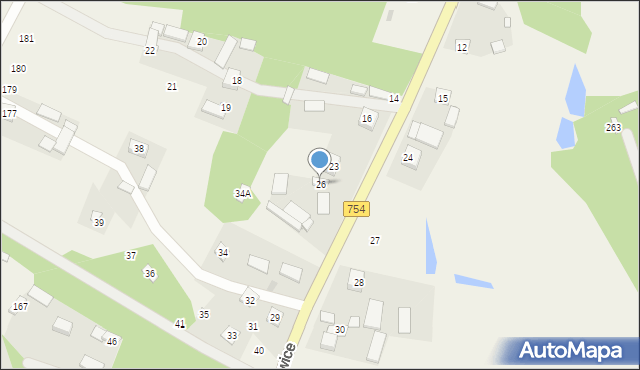 Sadkowice, Sadkowice, 26, mapa Sadkowice