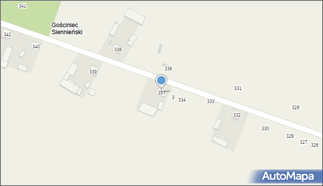 Sadkowice, Sadkowice, 337, mapa Sadkowice