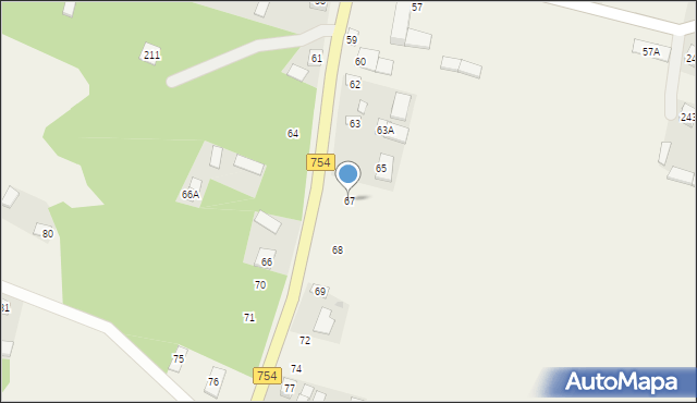 Sadkowice, Sadkowice, 67, mapa Sadkowice