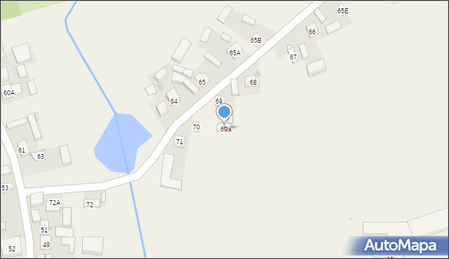 Sadkowice, Sadkowice, 69a, mapa Sadkowice