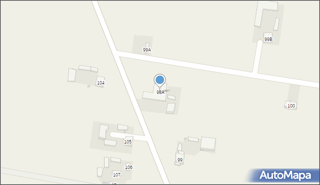 Sadkowice, Sadkowice, 98A, mapa Sadkowice