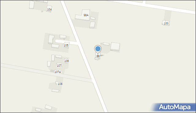 Sadkowice, Sadkowice, 99, mapa Sadkowice
