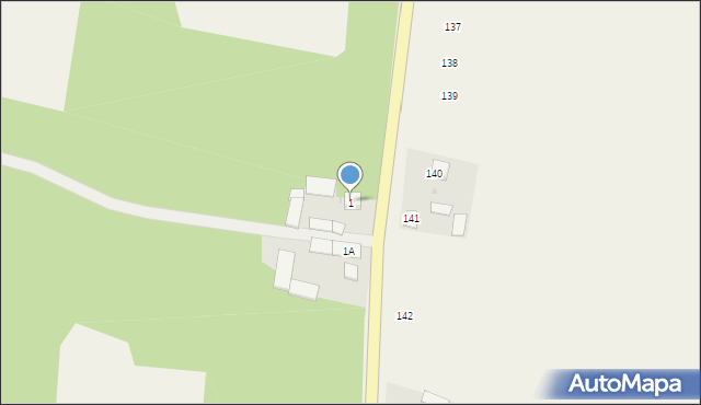 Sadkowice-Kolonia, Sadkowice-Kolonia, 1, mapa Sadkowice-Kolonia