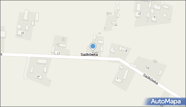 Sadkówka, Sadkówka, 12, mapa Sadkówka