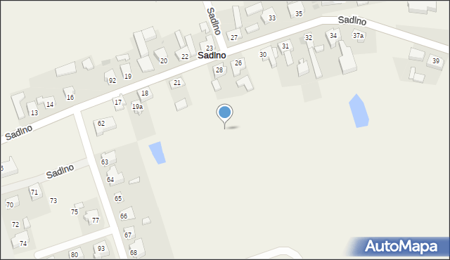Sadlno, Sadlno, 28b, mapa Sadlno