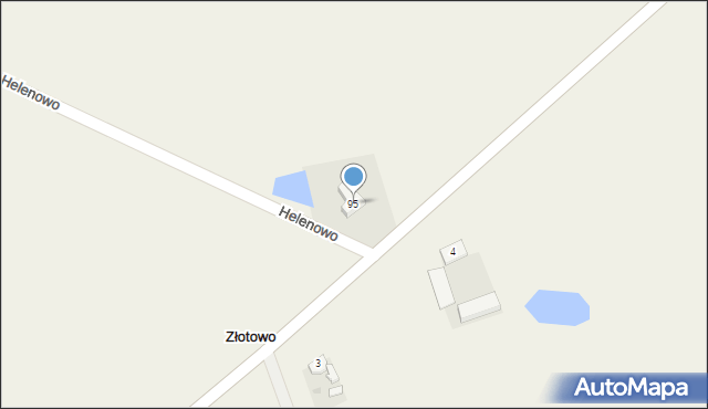 Sadlno, Sadlno, 95, mapa Sadlno