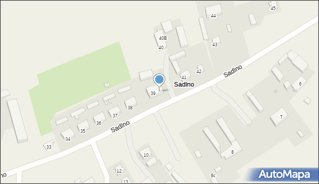 Sadlno, Sadlno, 39A, mapa Sadlno