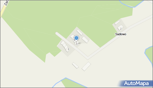 Sadłowo, Sadłowo, 1, mapa Sadłowo