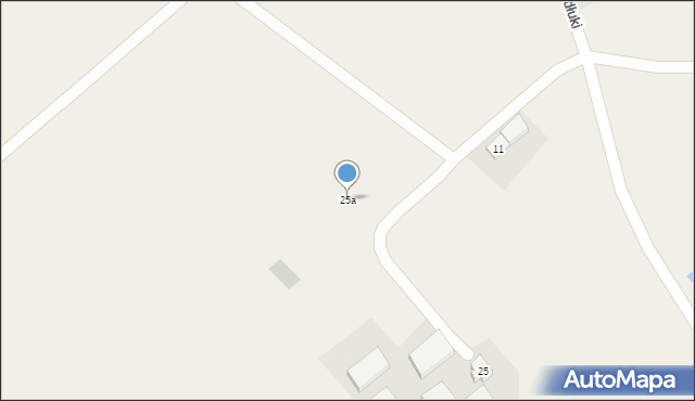 Sadłuki, Sadłuki, 25a, mapa Sadłuki