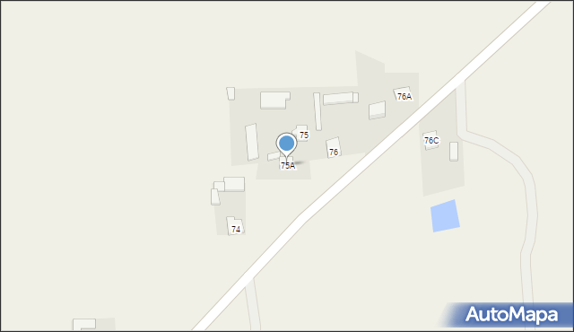Sadoleś, Sadoleś, 75A, mapa Sadoleś
